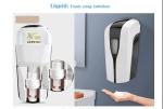White Automatic Hand Sterilizer , Automatic Soap Dispenser Wall Mounted