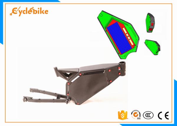 Disc Brake Enduro EBike Frame , 26 Inch Mountain Bike Frame For 3000w / 5000w