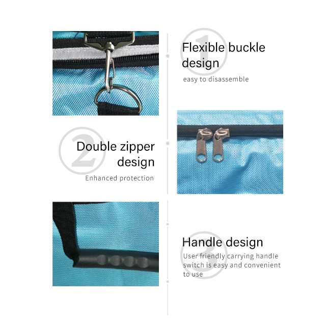 Lightweight Medical Soft Cooler With Handles For Cold Storage