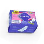 Large Size Cotton Cover Sanitary Napkin Overnight Menstrual Feminine Hygiene