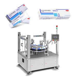 China Rotary Vertical Automatic Cartoning Machine Delicate Medical Gel wholesale