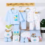 Golden supplier organic 100% cotton shower clothings clothes jumpsuits box