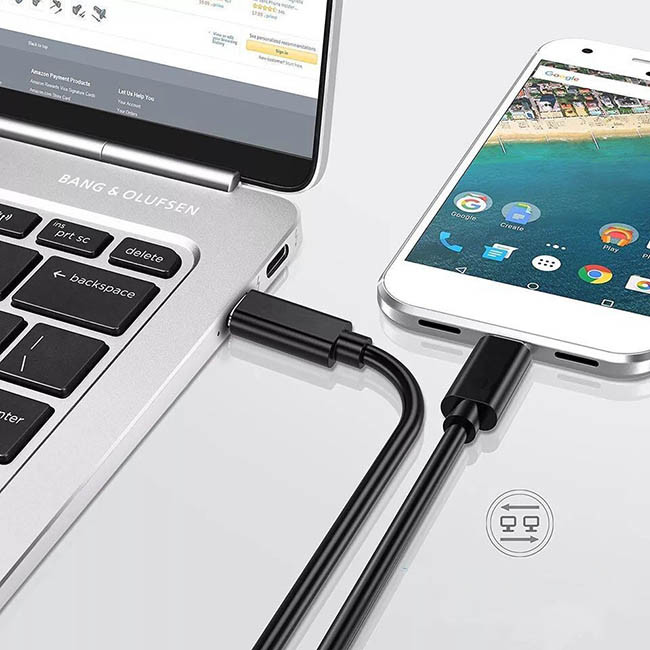 USB3.1 5A Type C To Type C Pd Cable 1.5m Usb Power Delivery Cable