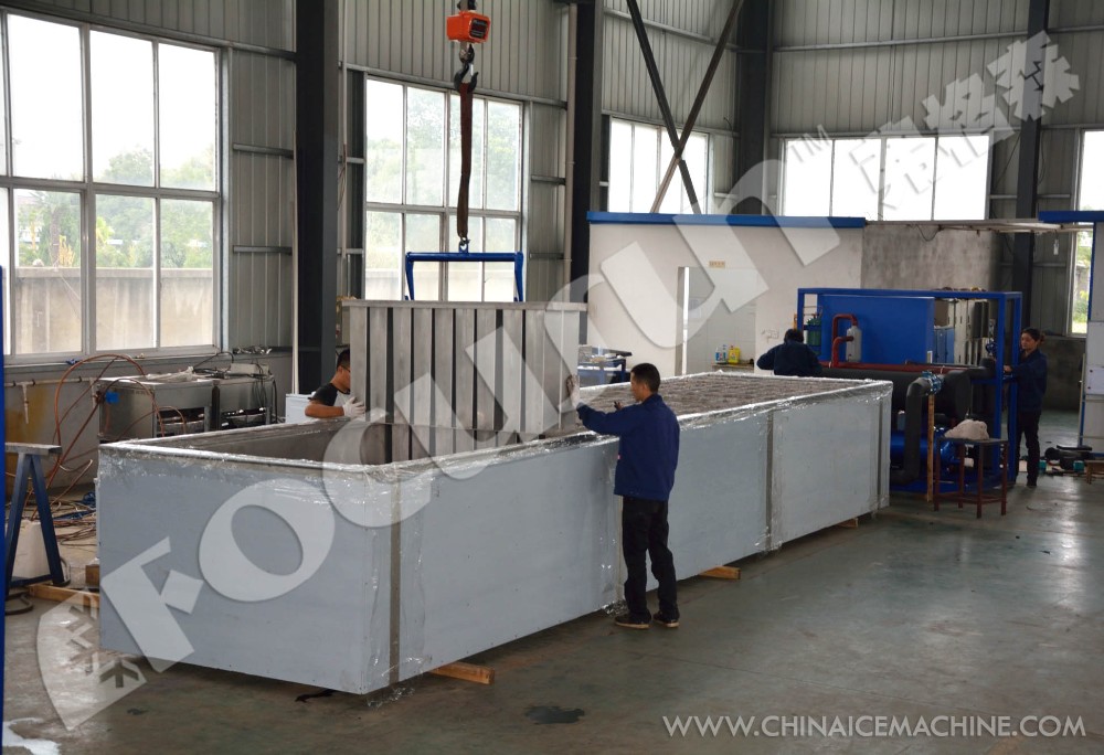 10T Brine System Block Ice Machine The Latest Industrial Product for Retail Cooling