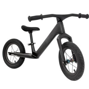 China 3K Full Carbon Fiber 12 Inch Balance Bike No Pedal For Kids Riding wholesale