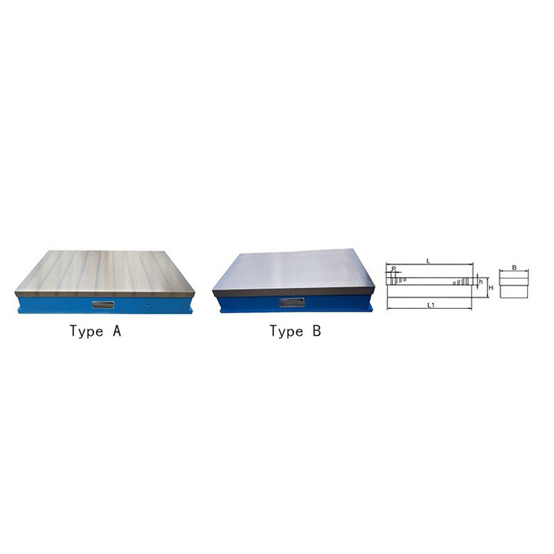 16kgf/Cm2 Dense Grinding Magnetic Chuck For 5 Sided Processing