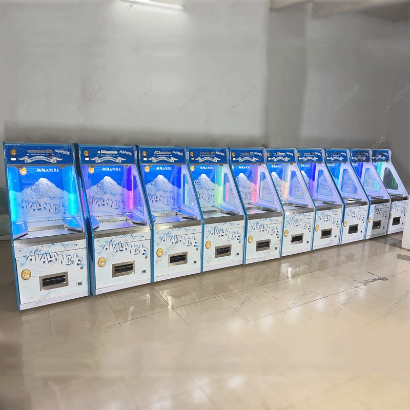 OEM Electronic Mini Bonus Hole Quarter Machine Coin Pusher 110V