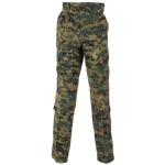 Men's 65% polyester / 35% cotton rip-stop customized color fabric ACU pants