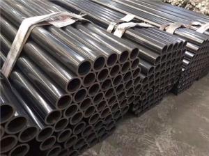 China High Frequency Black Welded Steel Pipe Anti Rust Painting For Water / Oil Field wholesale