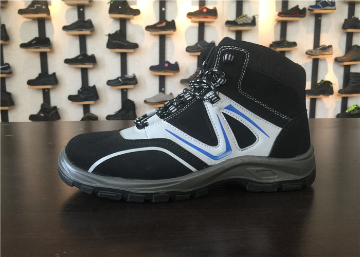 Micro Fiber Upper Steel Toe Business Shoes Dural PU Outsole With High Cut