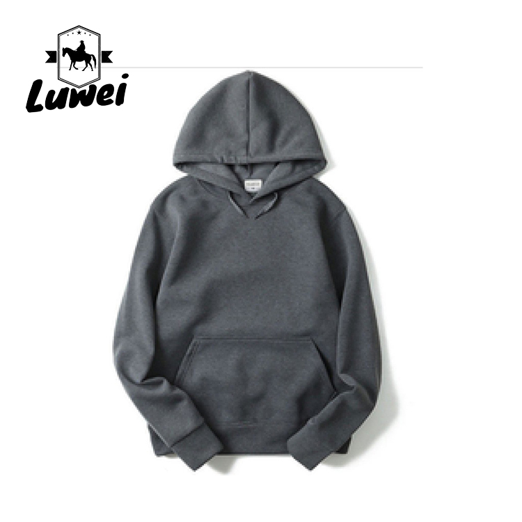 Cut And Sew Heavyweight White Bluza Jogging Pure String Plus Size Blank Men's Hoodies & Sweatshirts