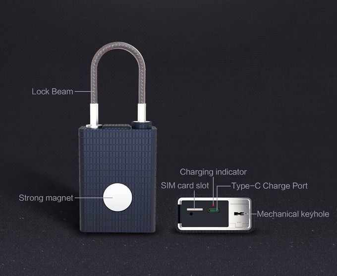 GSM 900 850 Remote Control Padlock