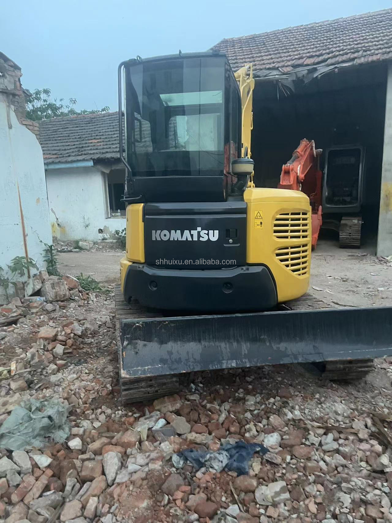 5.5ton mini used excavator used komatsu pc55/cheap price high quality second hand Komatsu pc55 on sale