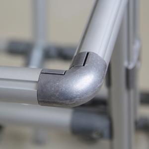 China 6000 Series Extruded Aluminum Pipe Fittings For Material Table wholesale