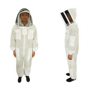 China Cotton Beekeeping Protective Clothing Ventilated Bee Suit With Hood wholesale