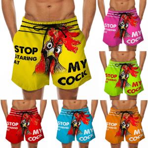 China Summer Vacation Holiday Men'S Custom Swim Shorts Anti Shrink wholesale