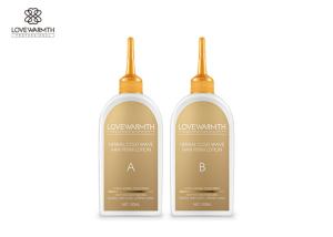 China Herbal Digital Cold Wave Cream , Curling Perm Natural Curly Hair Products wholesale