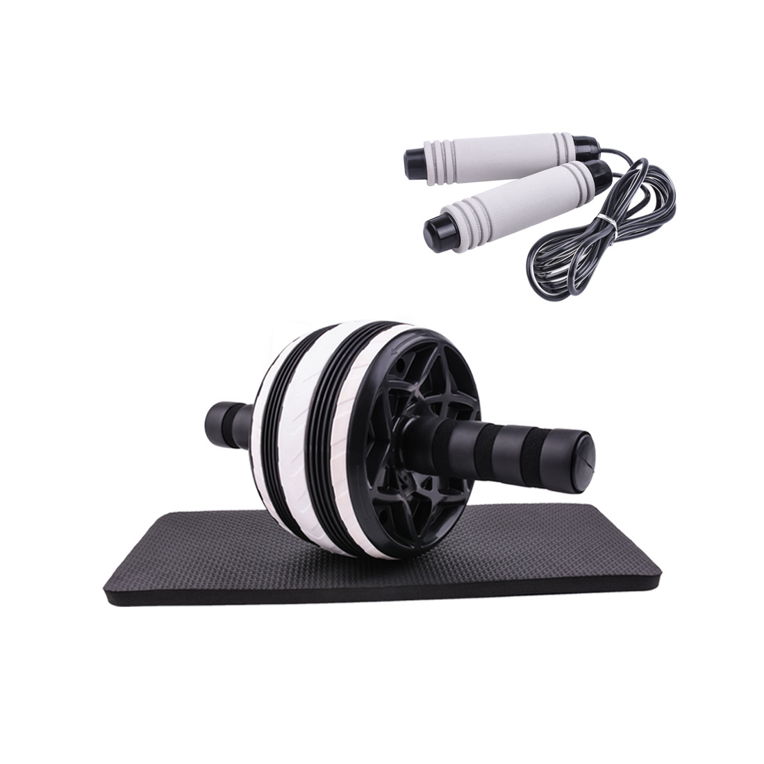 Round Rueda 1.4kg Abdominal Muscle Fitness Wheel Stomach Training Antiskid