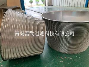 China Paper Machinery SS2205 Wedge Wire Screen 0.15mm Slot Opening wholesale