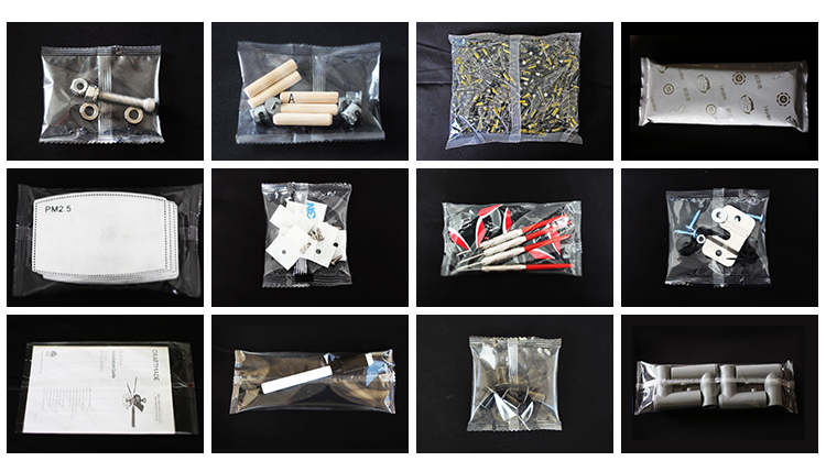Automatic PE Film Packing Machine Max Product Pipe Max Bag Packaging Machine Venting Hole Labeling Tag