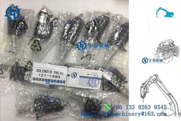 Hydraulic Excavator Electric Parts Solenoid Valve For CATEEEEEE 121-1490 215