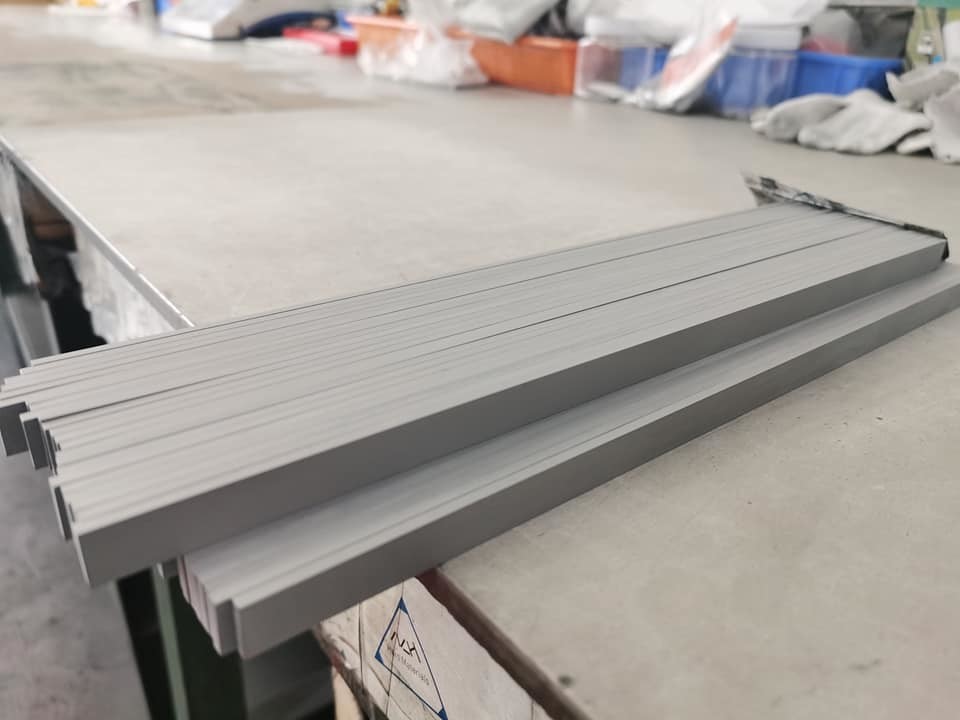Tungsten Carbide Flat Bars Cemented Carbide Plates Carbide Square Blocks / Strips