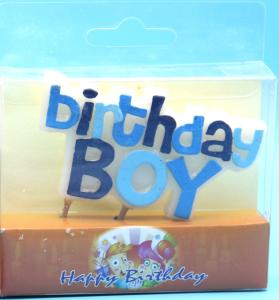 China Birthday Boy Shaped Birthday Candles Personalized Gift Smokeless wholesale