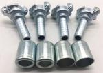 Flex ID 3/4 Inch Rubber Air Hose Assembly With Chicago Fittings , 300 Psi Work