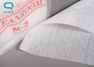 China Super Absorbent Lint Free Disposable Industrial Cleaning 50gsm Non Woven Clean Room Wipes wholesale