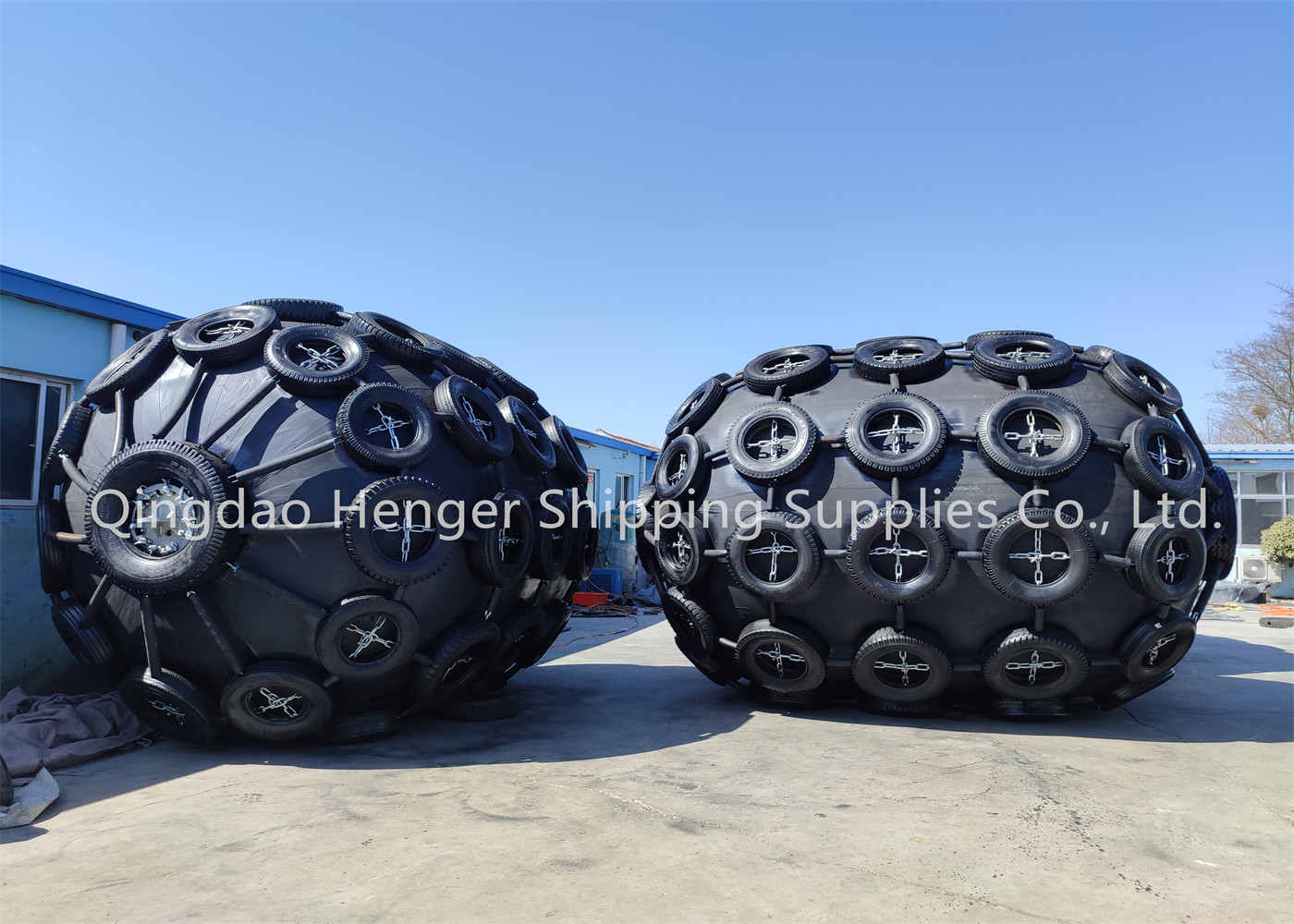 Customized Pneumatic Inflatable Rubber Fenders Easy To Transport And Use
