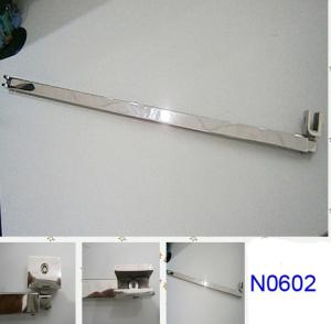 China SUS304 Polished Chrome shower handle / glass door handle N0602 wholesale