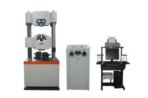 China Electronic Hydraulic Universal Testing Machine Tensile Test Of Steel wholesale