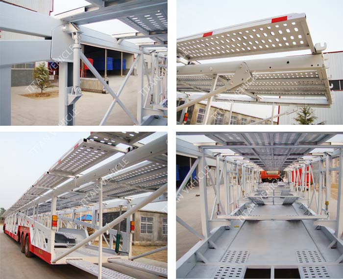 the image of car transport trailer
