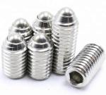 SS304 SS316 1/4" Flange Head Screws With Oval Point ANSI / ASME B 18.3