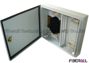 China Wall Mounted Waterproof Fiber Optic Termination Box 24 Fibers For Outdoor Use wholesale