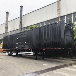 China Heavy Duty Enclosed Dry Van Box 40T 2 Axle Semi Trailer wholesale