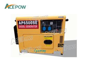 China Portable 5KVA 5000 Watts Air Cooled Diesel Generator wholesale