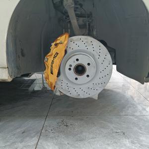 China Mercedes Benz C200 Car Brake Calipers Upgrade 6 Pot Claipers And 355MM Discs wholesale