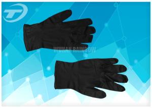 China 100% Natural Latex Disposable Hand Gloves / S Size Latex Examination Gloves wholesale
