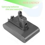 Replacement Dyson Vacuum Battery Replacement 2000mAh 22.2V For Dyson DC34 DC35