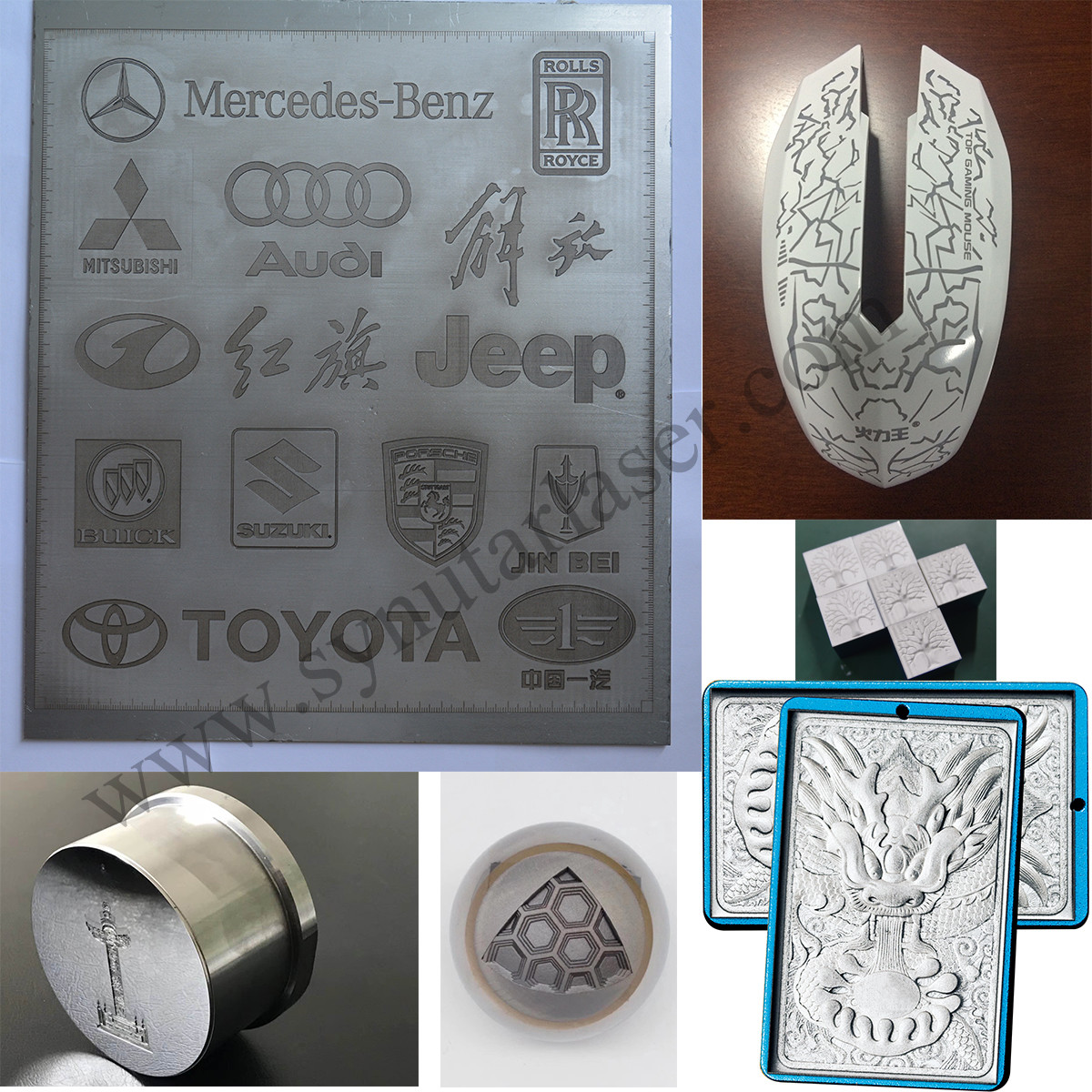 Precision 3D Metal Engraving Machine Industrial 3D Laser Marker