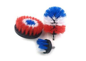 China Colorful Drill Bit Cleaning Brush For House Floor Sofa Dusting Carpet Car Tyre Rim wholesale