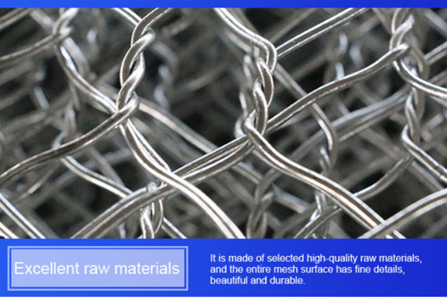 8x10cm Galvanized Gabion Box 4mm Galvanized Hexagonal Wire Mesh Easy Assembled