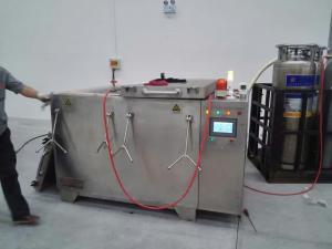 China 1000kg Cryogenic Refrigeration System 5 Kw Ultra Cold Freezer For Valve Testing 650 KG/H wholesale