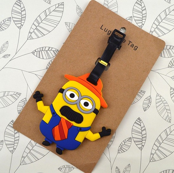 Fashionable Custom Soft PVC Silicone Rubber Label and Luggage Tag