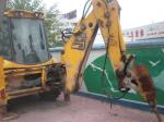 2005 used backhoe jcb 4T with hammer