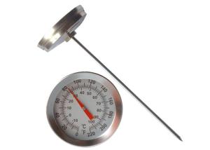 China Large Dial Type Thermometer , Stainless Steel Dairy Cheese Making Thermometer wholesale