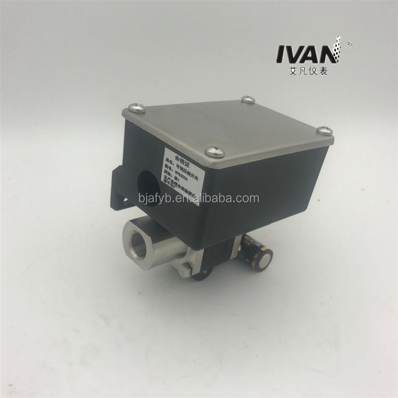 NO Smart Differential Pressure Switch with Adjustable Set Point Max. Voltage 250VAC