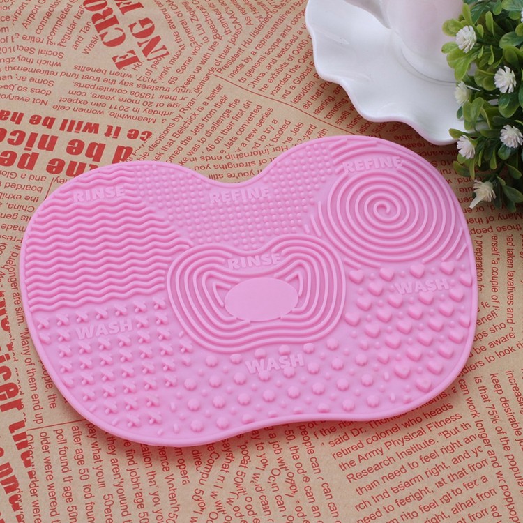 Reusable Silicone Facial Cleanser , Convenient To Clean Silicone Pore Cleansing Pad