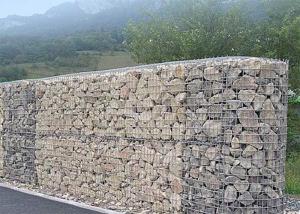 China H6m Pvc Coated Gabion Wire Mesh Gabion Stone Wall Fence wholesale